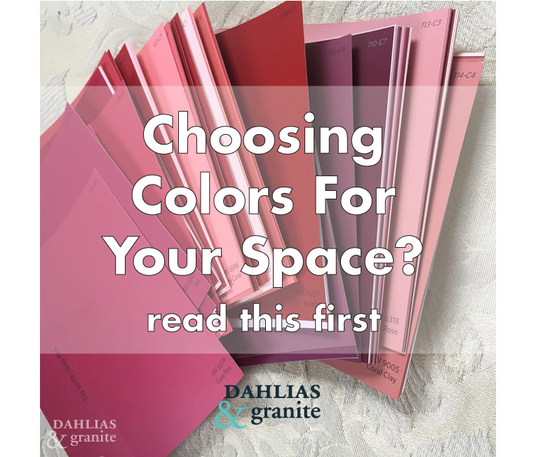 Choosing Colors for your home? Read this first.