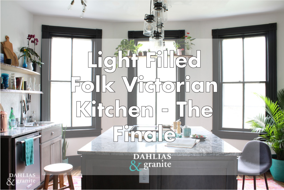 Light Filled Folk Victorian Kitchen – Finale